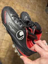UHLSPORT Kickschuh Klassik FG Echtleder Neuwertig 