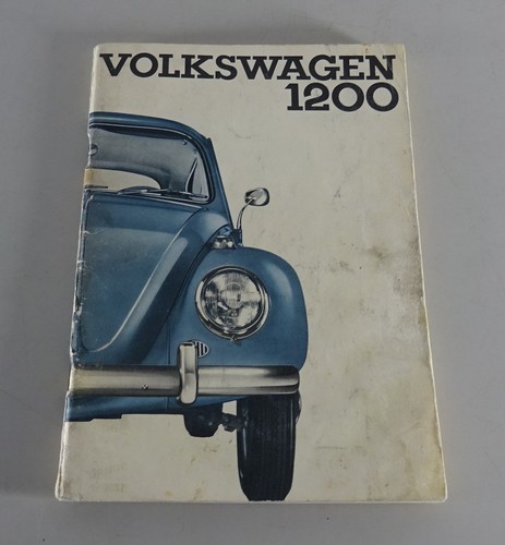 Betriebsanleitung käfer - betriebsanleitung, vw