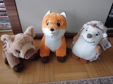 Knitty Friends Forest, Wildschwein, Fuchs, Igel Plüschtier Stofftier