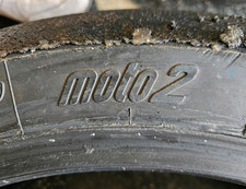 MotoGP Moto2 Dunlop Slicks Sammler Vorne und Hinten Satz Motorrad