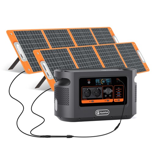 Flashfish 1200w solargenerator - flashfish,