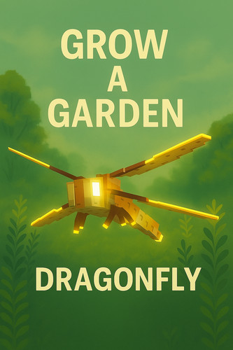Dragonfly grow garden - dragonfly|, a