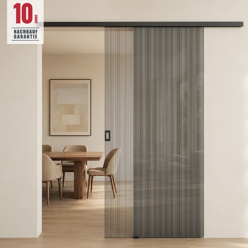 Glasschiebetür komplettset