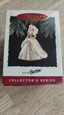 Vintage Barbie Hallmark Keepsake Ornament Christmas Holiday Barbie 1994