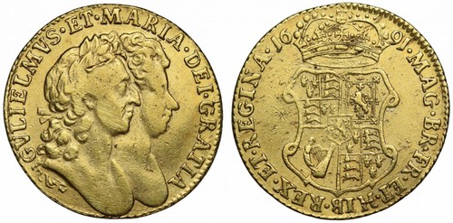 Wilhelm und maria 1691 guinea - und,