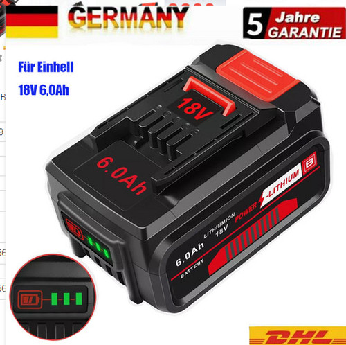 18v 0ah ersatzakku für - 18v, 6,0ah