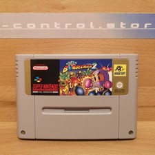 Super Nintendo Spiele Games SUPER BOMBERMAN 2 SNES PAL Sammlung Lot