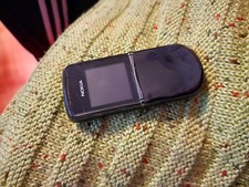 Nokia  Arte 8800 Sirocco - Schwarz auf Silber (Ohne Simlock) Handy