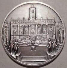 ITALIEN , ITALIAN SILVER MERAL DECENNALE DEI TRATTATA DI ROMA 1957 - 1967 . !!!!