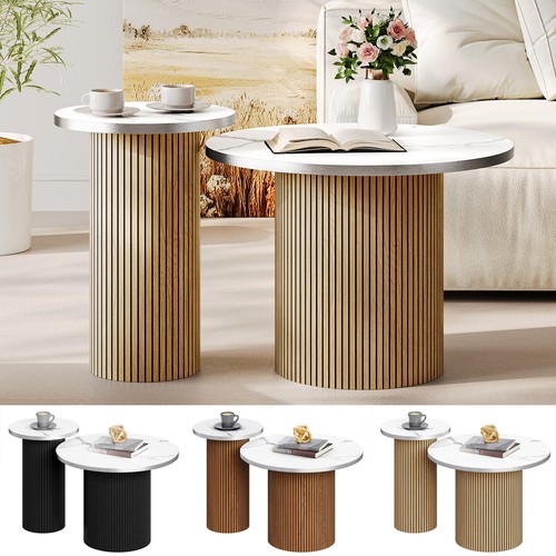 Runder couchtisch set 2 - runder,