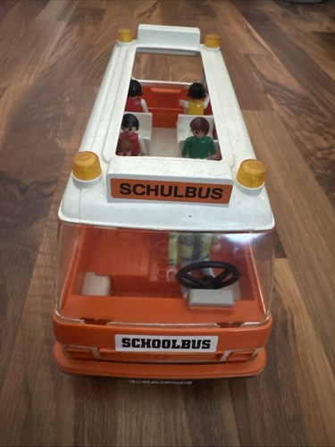 Vintage playmobil schulbus - vintage,