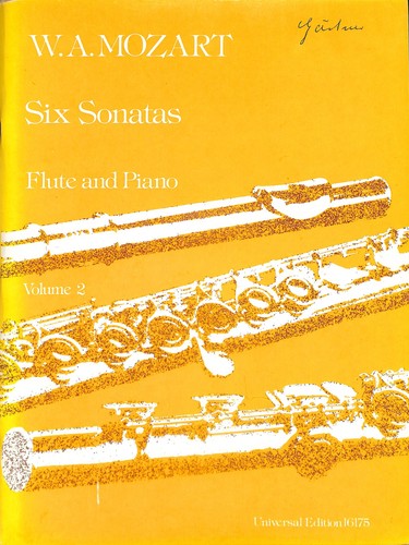 Mozart six sonatas für - -,