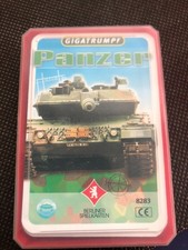 Kartenspiel  PANZER Quartett