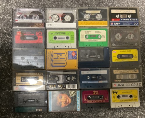 Musikkassetten sammlung 20 - musikkassetten,