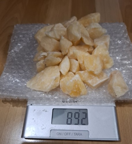 Orangencalcit rohsteine - orangencalcit,