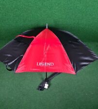 LEGEND Golfgear Golfschirm Regenschirm (Schwarz)