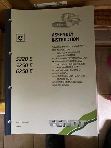 Fendt betriebsanleitung 5220e - fendt,
