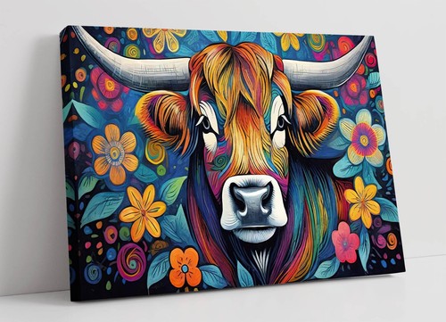 Highland cow lebendige - cow,