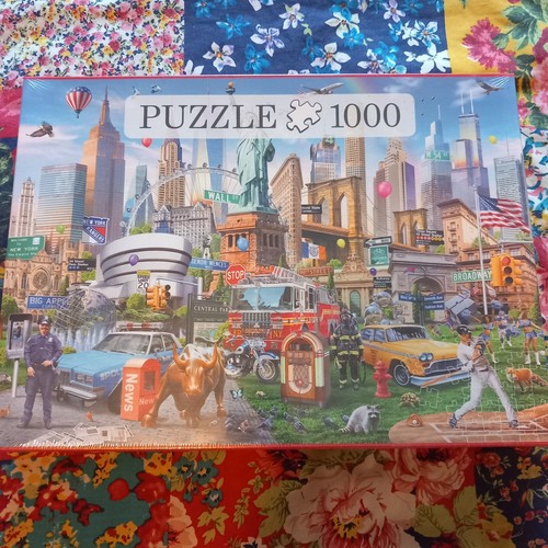 Puzzle 1000 neu - karton,