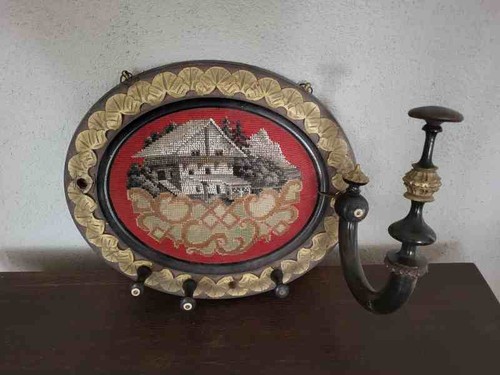 Alter biedermeier hutgarderobe - alter,