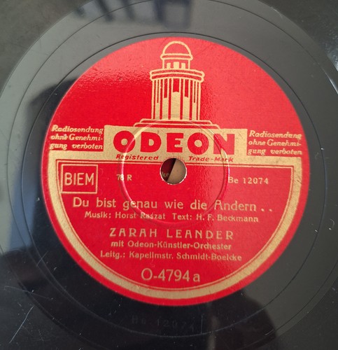 0605 zarah leander bist - du,