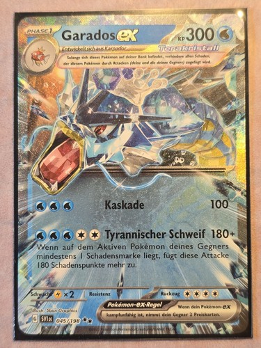 Pokemon karte tcg garados - karte,