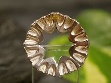 Runde 925 Silber Entenfuß Brosche Frank Und Regine Juhls Kautokeino Norwegen 