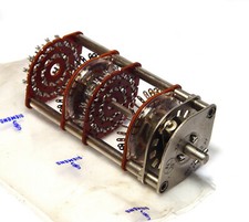 Siemens Drehschalter, 12/25 Stellungen, 4/2-Kanal, Audio & Meßtechnik, H.E., NOS