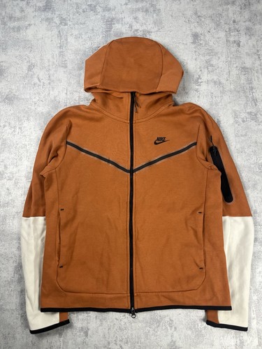 Nike tech fleece jacke orange - tech,