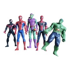 Marvel Figuren Hulk Spiderman Helden 5er Pack Hasbro Sammlung Action Figur 25 cm