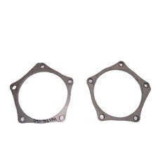 Flansch Set Porsche Panamera Cayenne Turbo 4,8 zum Bau von Downpipe / Fallrohr 