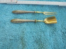 Antikes Vorlegebesteck mit 800