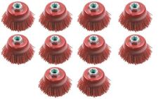 Vewerk 75 mm Nylon Filament Schleifbecherbürste x 10 2131