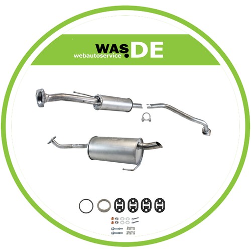 Auspuffanlage für nissan note - auspuffanlage,