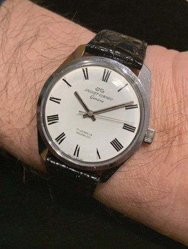 Vintage herrenuhr jaquet - vintage,