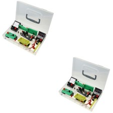  2 Sets Experimentierkoffer Elektrotechnik Baukasten Physik -Experiment -Kit