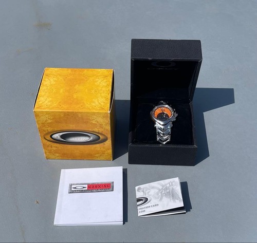 Oakley judge rare orange dial - judge,
