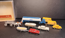 Spur N Wiking  Mercedes-Motorboot VW Variant Ruderboot + Arnold Aral LKW + Post