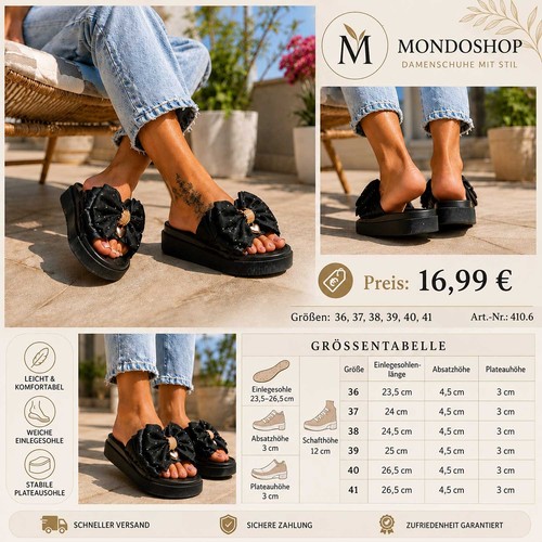Stylische damen plateau - stylische,