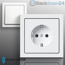 Busch Jaeger Future Linear Schalter Steckdosen Rahmen Studioweiß Busch Jäger 