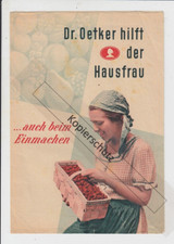 Faltblatt Dr. Oetker hilft der