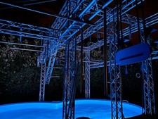  4 Punkt Traverse als Ninja Parcours gebraucht