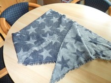 Schal Blau-Grau  Neu