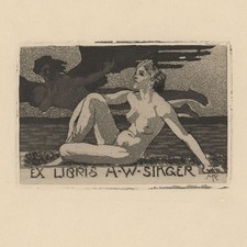 Max Klinger Radierung