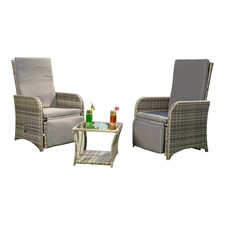 Sitzgruppe 2er Garten Sessel +