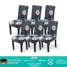 Stuhlhussen 6er Set Stretch