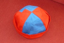 Mittelalter Kappe Gewandung rot-blau Einheitsgröße neu