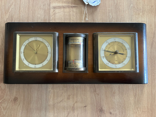 Vintage wetterstation uhr - –,