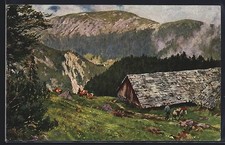 Künstler curt liebich - künstler-ak,