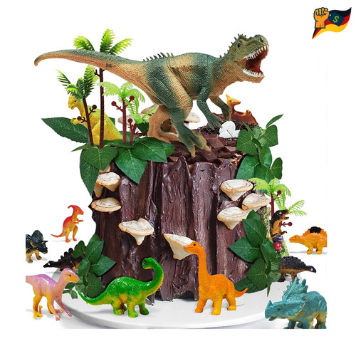 Dinosaurier kuchendeko set - kuchendeko,